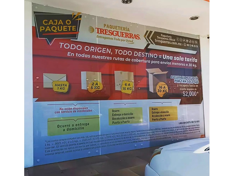 Vinil microperforado México