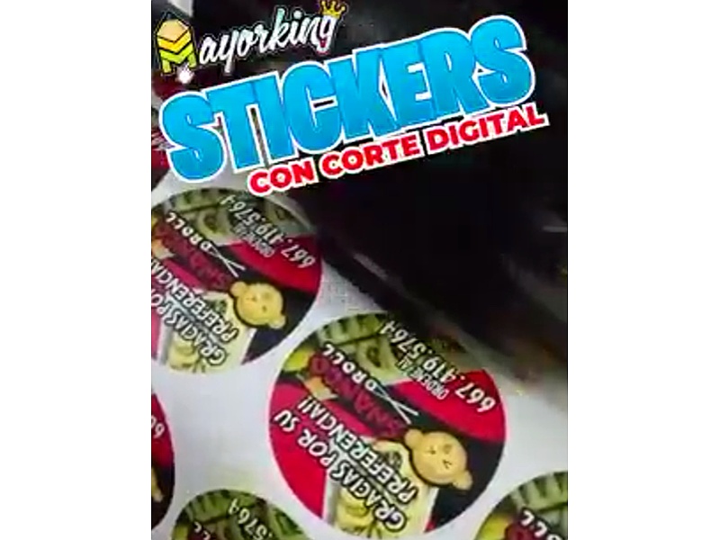 Stickers con corte digital México