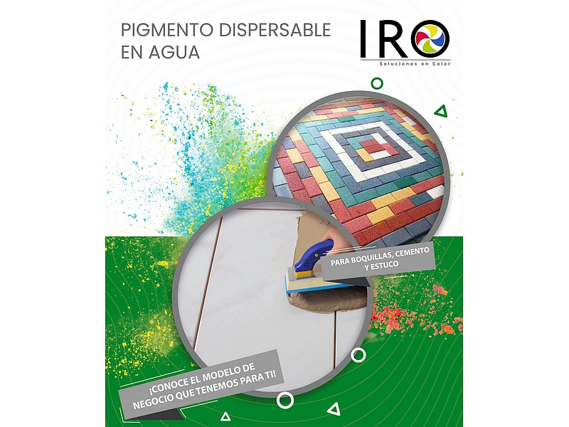 Pigmento dispersable agua México