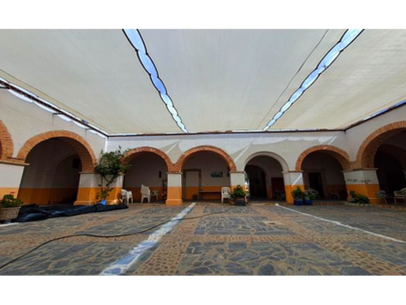Malla sombra blanca Aguascalientes