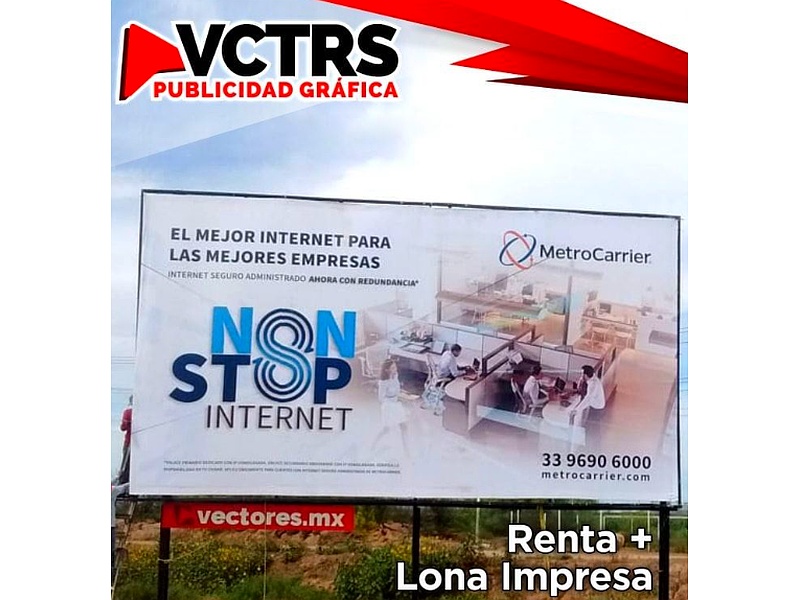 Lona impresa Los Mochis