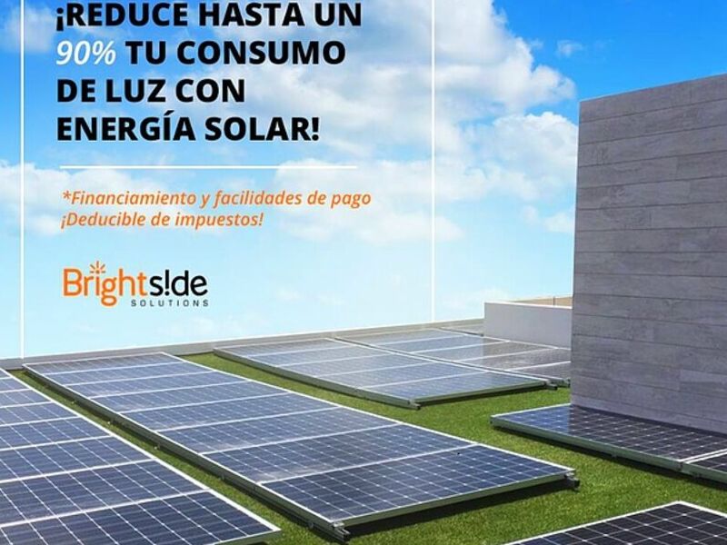 Sistema Solar Fotovoltaico Industrial-México