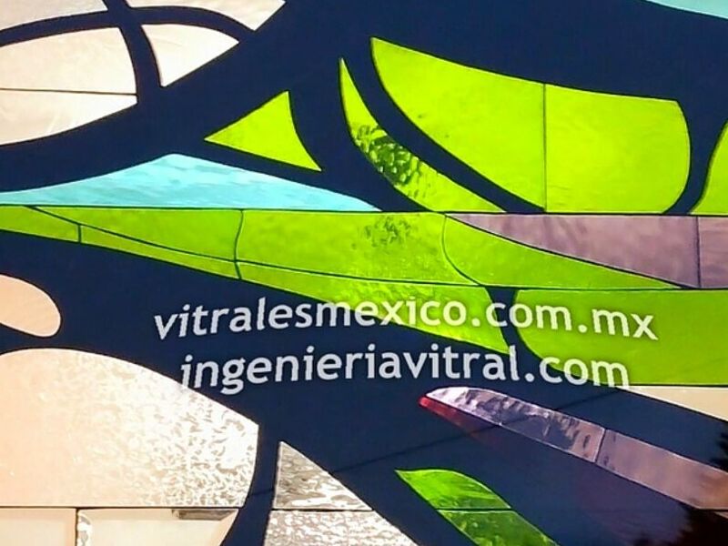 vitral deco Mexico 