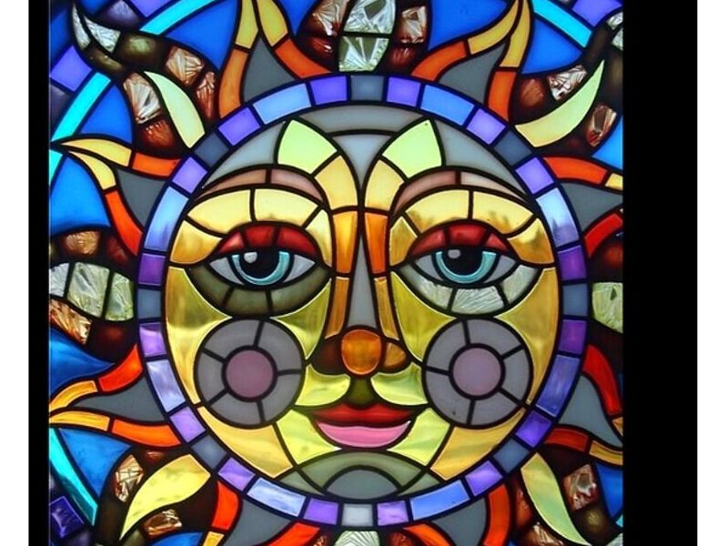 vitral amanecer Mexico 