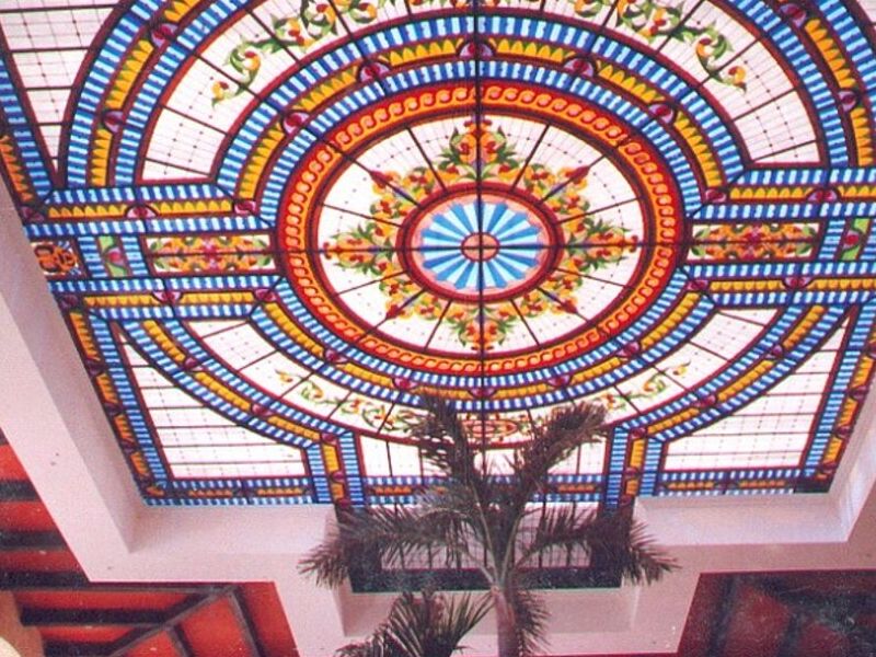 vitral moon palace Mexico 