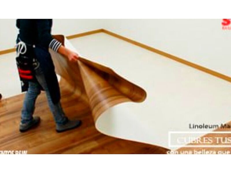 Piso Linóleo Madera México