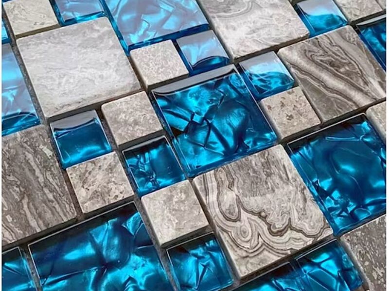 Azulejos Vidrio Backsplash Ciudad México