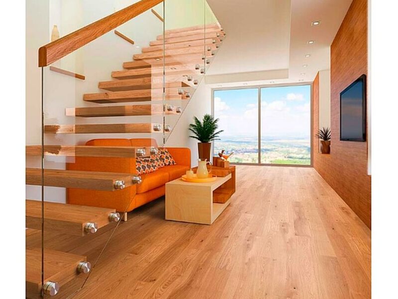 Piso Madera Maciza Roble Ciudad México