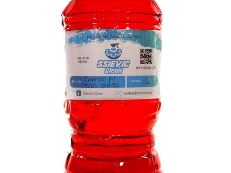 Shampoo manos cereza México 