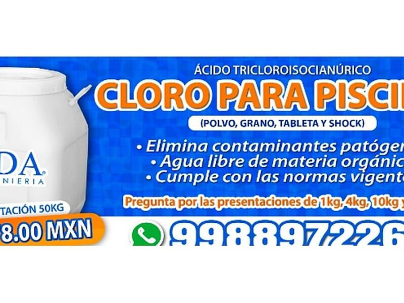 Cloro para Piscinas-México