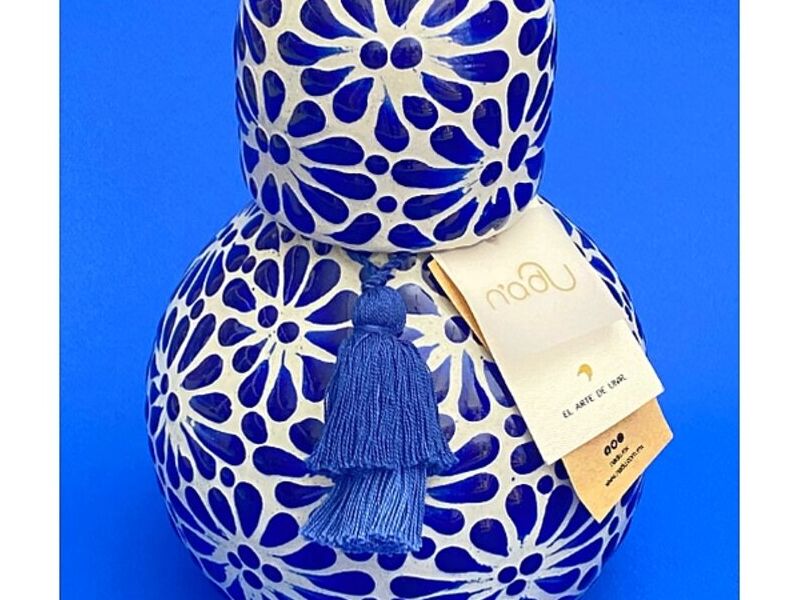 Polka agua talavera flores México