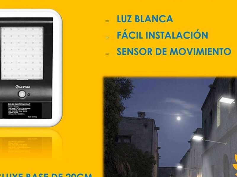 Lámpara Solar LED 350 Lúmenes-México
