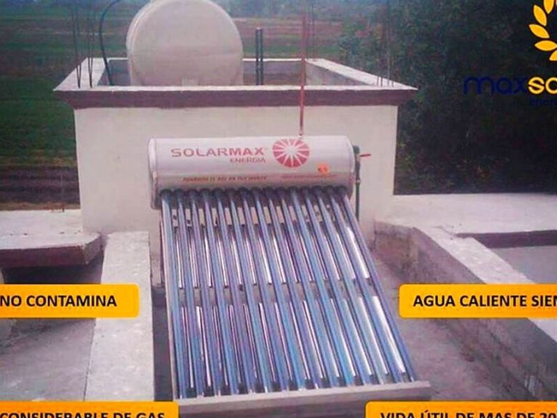 Calentador solar de 14 tubis-México