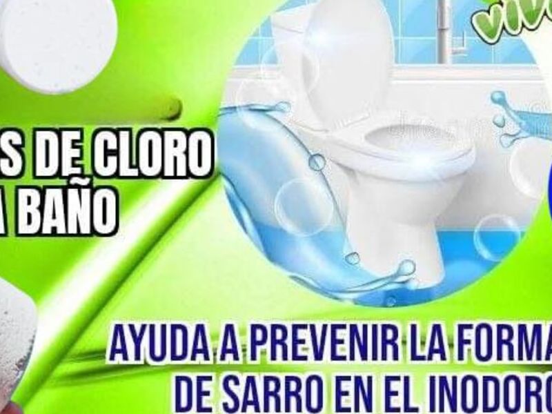 Pastilla cloro México 
