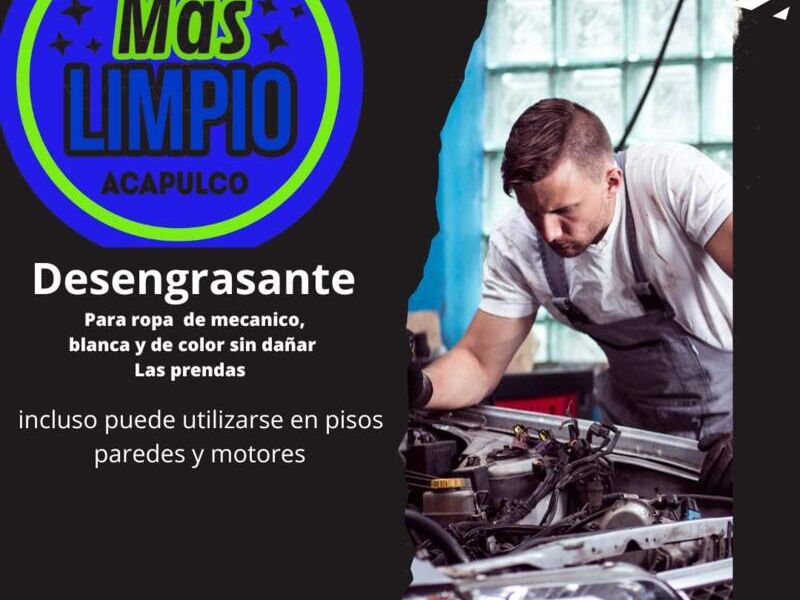 Desengrasante Ropa México 