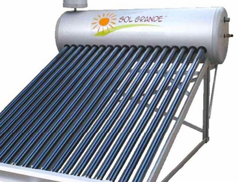 Calentador solar 24 tubos Presurizados-México