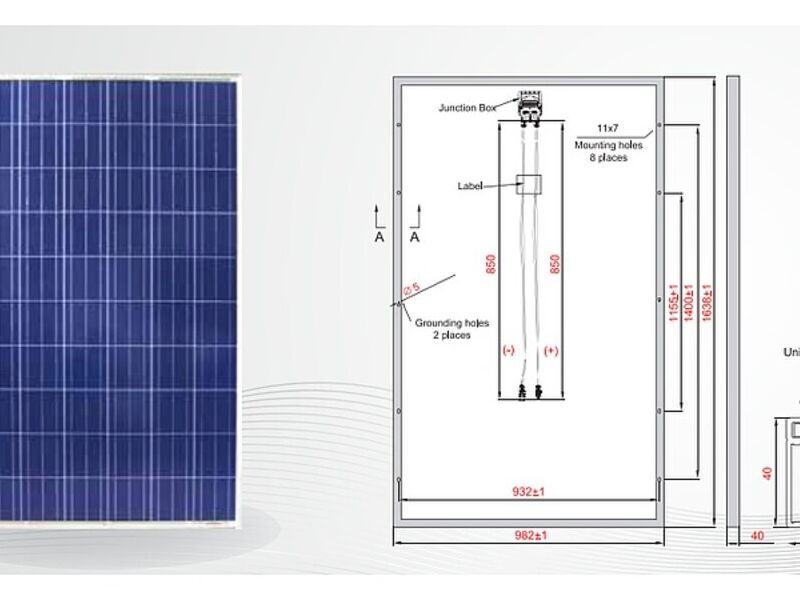 Panel Solar Serie QSP6 20/255-México