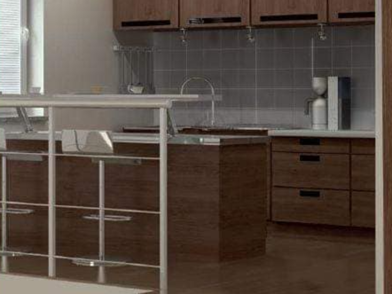 mueble cocina madera México