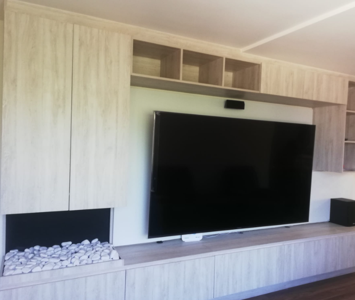 rack tv melamina México