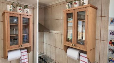 alacena madera cocina México