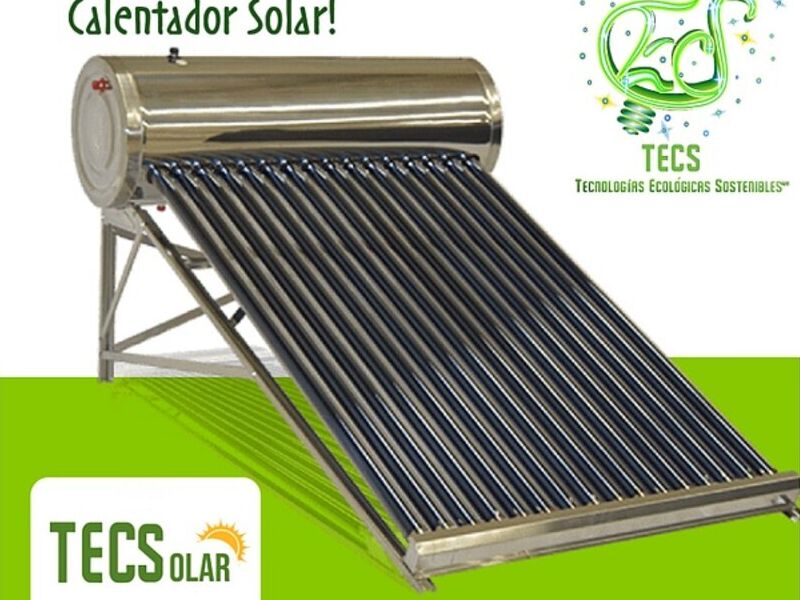 Calentador solar 18 tubos-México