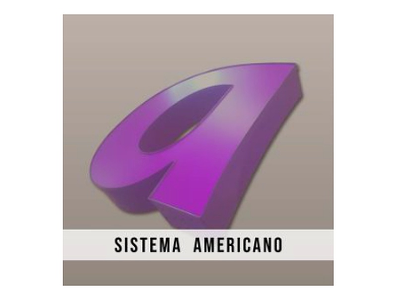 Letras 3D Sistema Americano