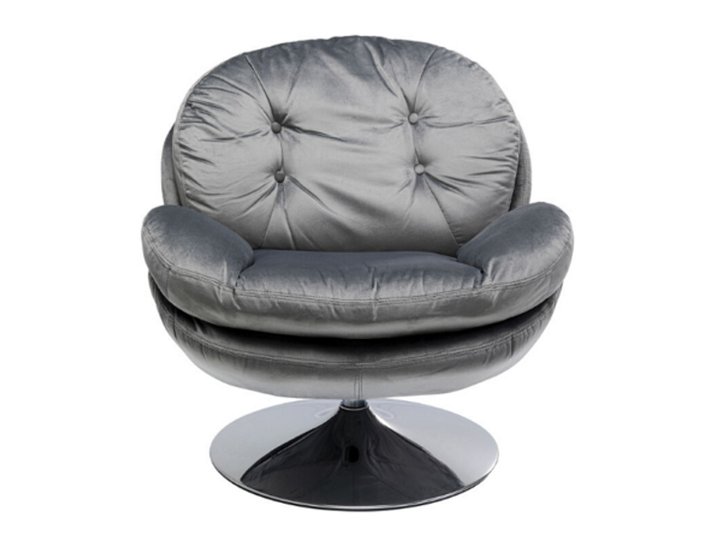 Butaca Sillón giratorio Cosy gris