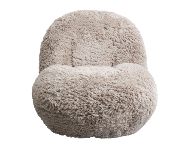 Butaca Sillón giratoria Chair Fluffy
