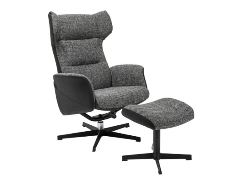 Butaca Sillón giratorio+taburete Ohio Salt & Pe