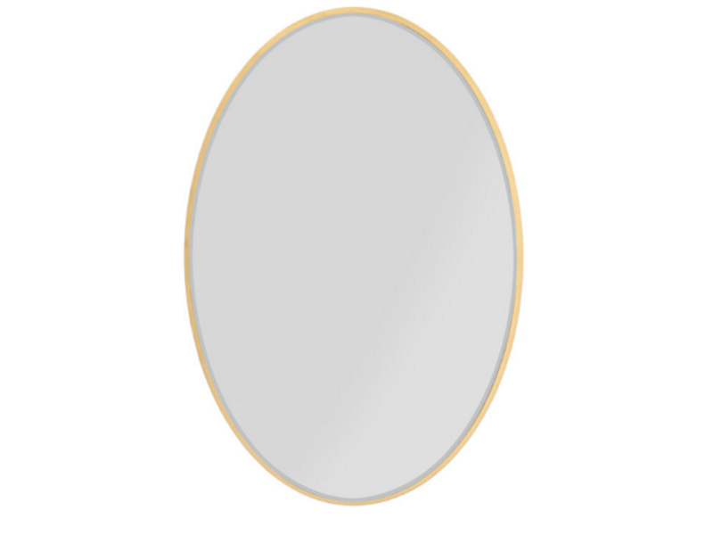 Espejo pared Jetset oval oro 94x64cm