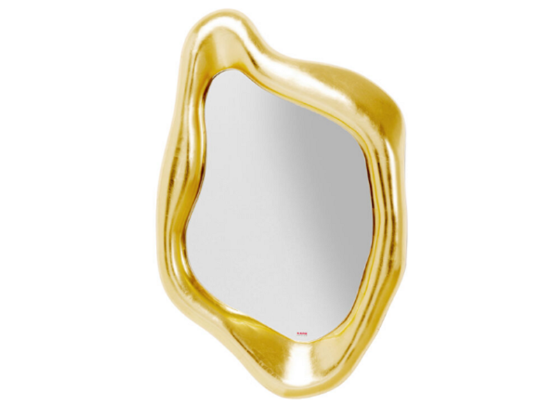Espejo pared Hologram oro 119x76cm