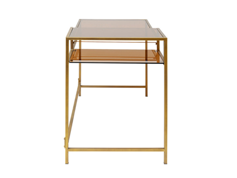 Escritorio Loft oro 134x60cm
