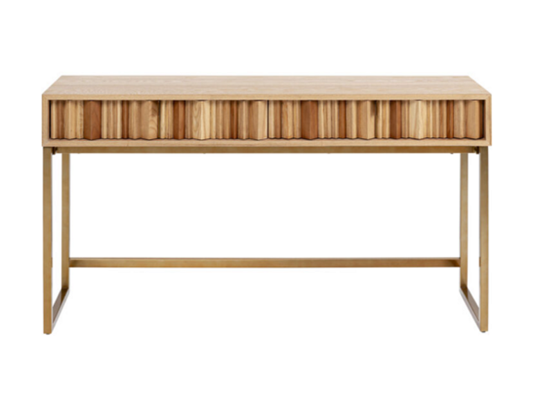 Consola con espejo Curve Art 153x70