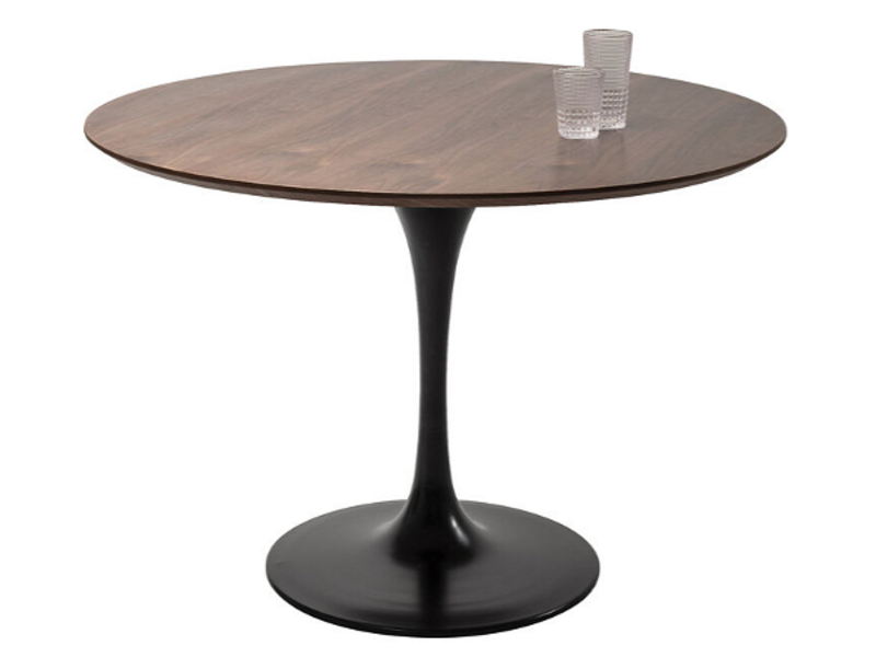 Mesa Comedor Invitation Set nogal Ø120cm