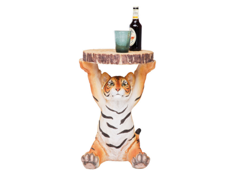 Mesa auxiliar Animal Tiger Ø35cm