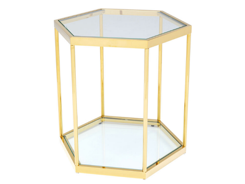 Mesa auxiliar Comb oro 55