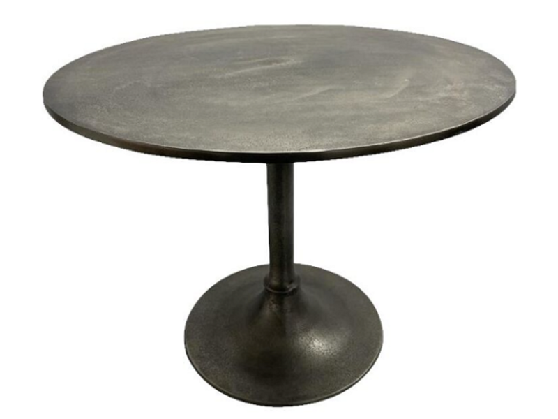 Mesa auxiliar Morocco Plateado Ø61cm