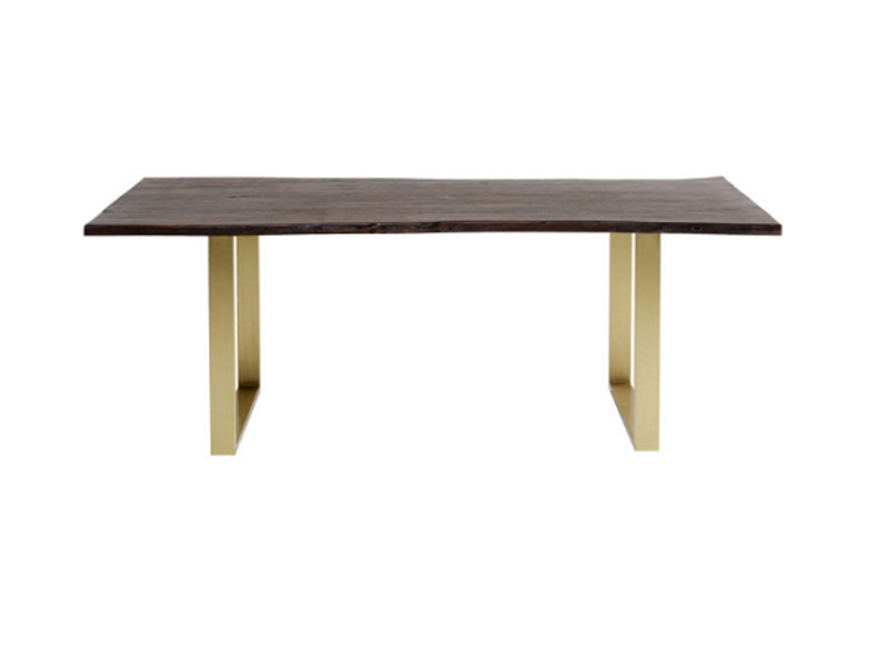 Mesa Comedor Harmony oscuro latón 160x80