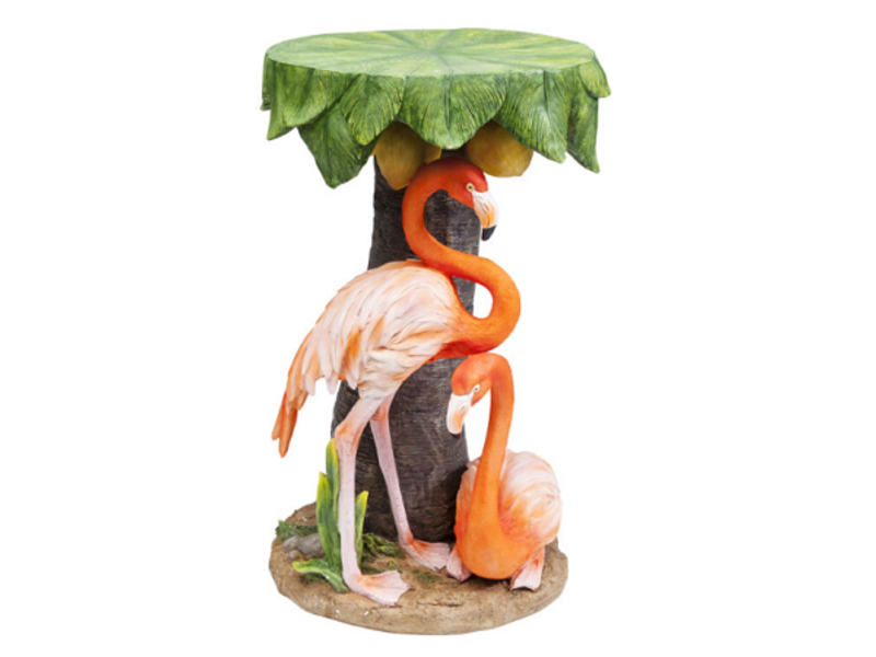 Mesa auxiliar Animal Flamingo Road Ø36cm