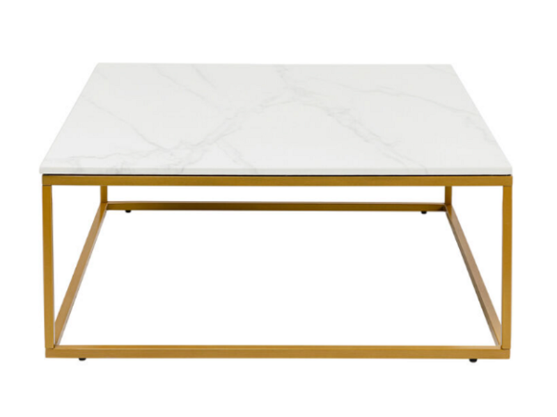 Mesa centro Key West oro 90x90cm