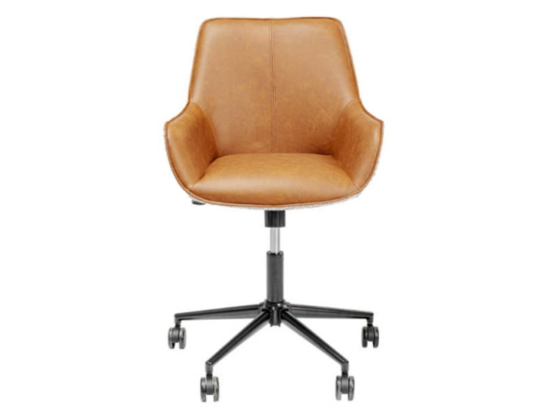 Silla oficina Monica marrón
