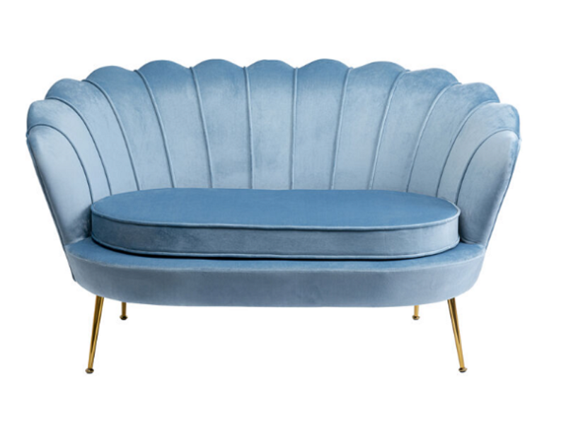 Sofa Water Lily 2 pl Oro Aqua