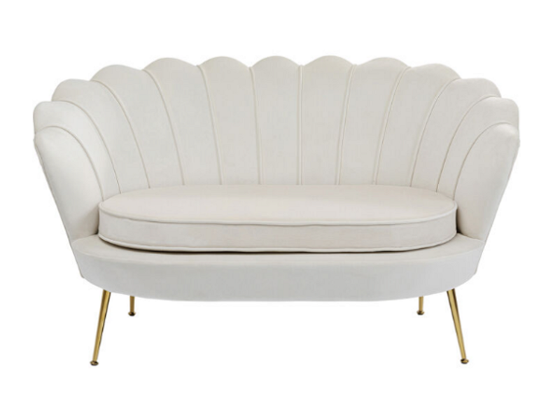 Sofá Water Lily 2 pl Oro beige