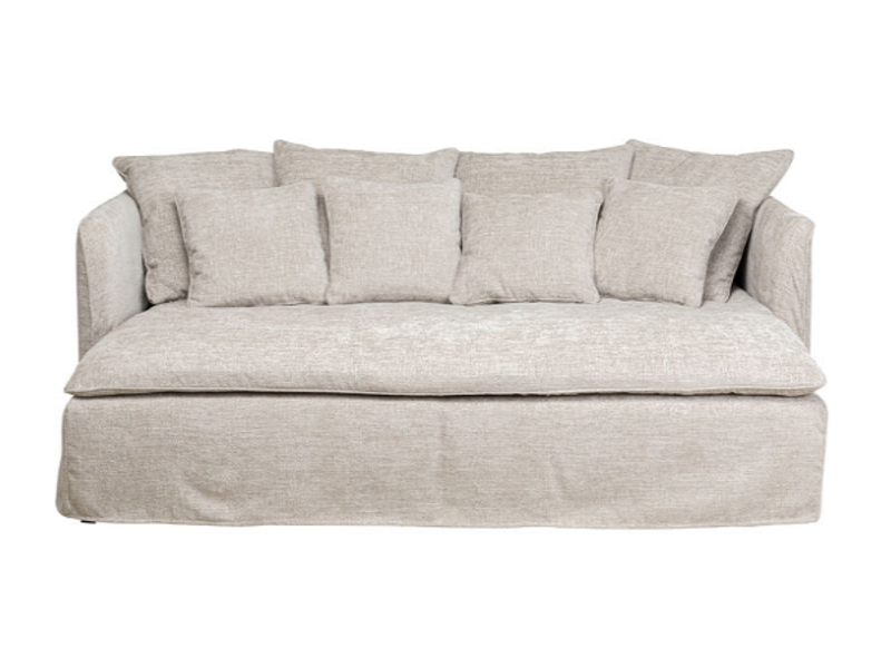 Sofa Grande Boheme Crema 230cm