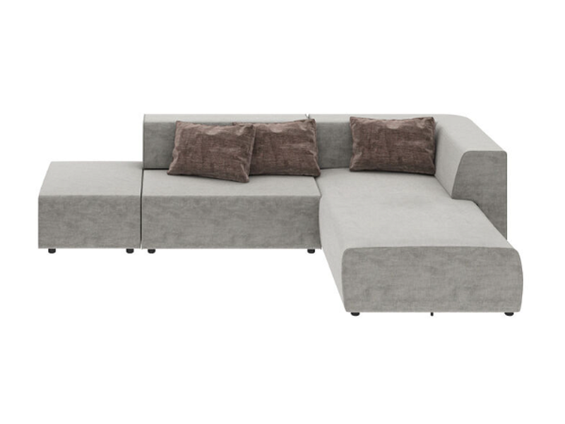Sofá esq Infinity Vegas gris