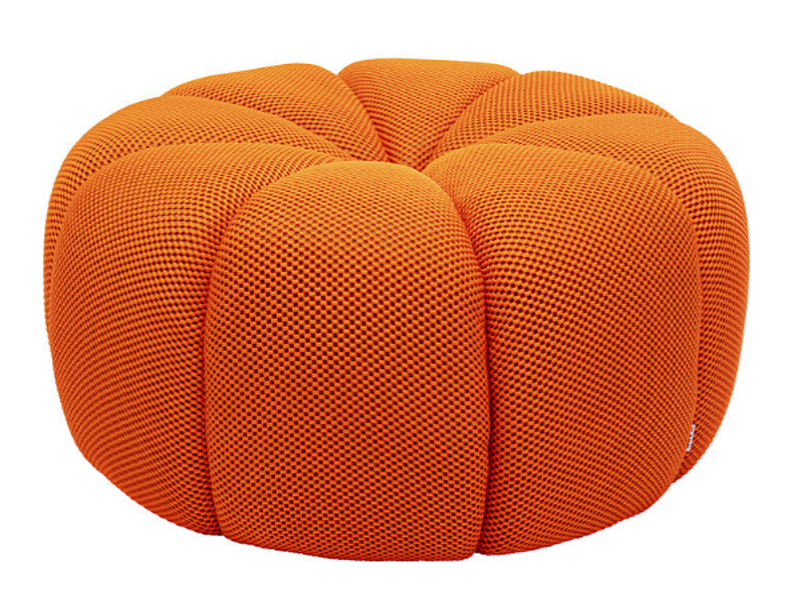 Taburete Peppo Lounge Naranja Ø80cm