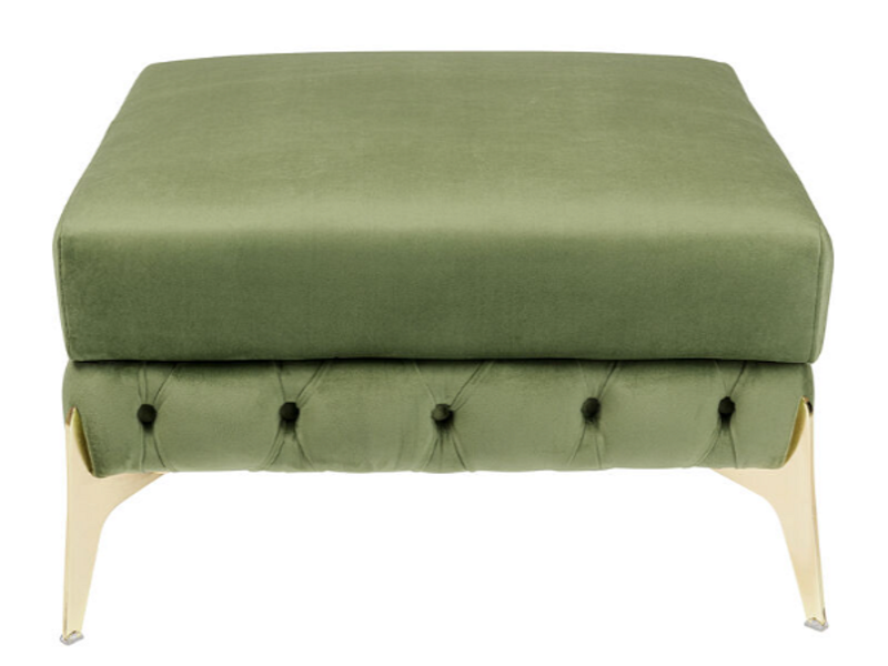 Taburete Bellissima Velvet Verde 80