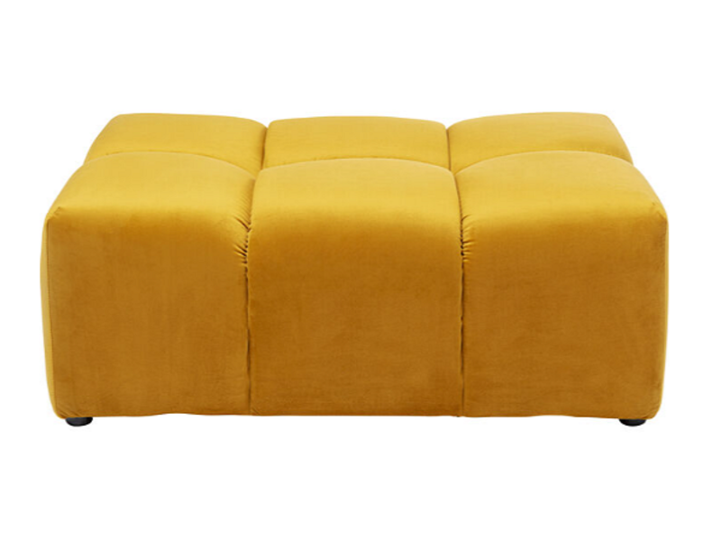Taburete Belami Velvet ámbar