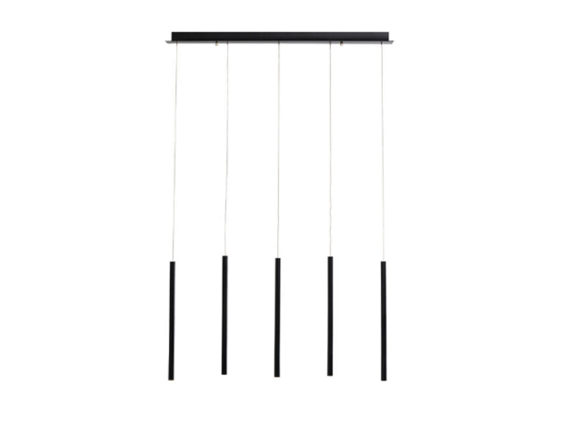 Lámpara Living Vegas Classic negro mate LED