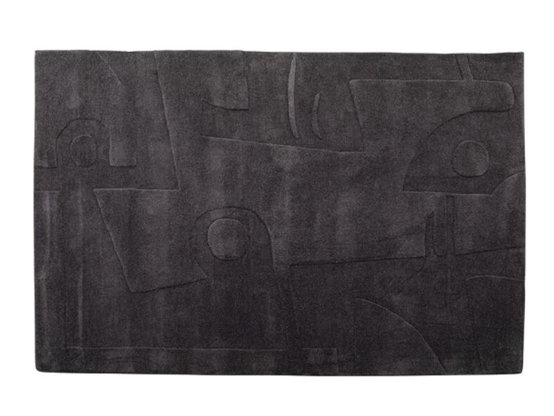 Alfombra Conor antracita 170x240cm